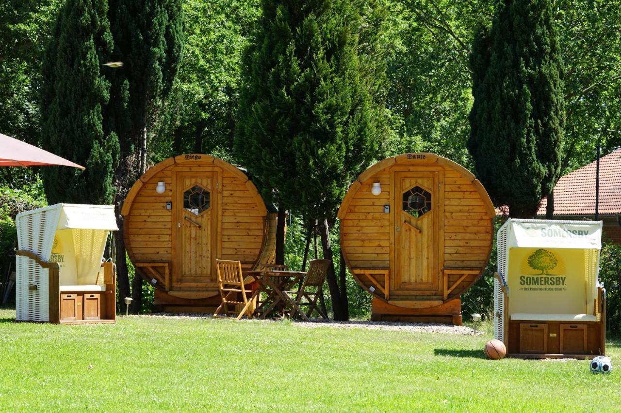 Barrel -Schlafen Im Fass Hotell Gorleben Exteriör bild